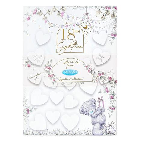 18th Personalisable Me to You Bear  Message Plaque £5.99